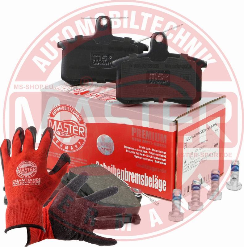 MASTER-SPORT 13046036022N-SET-MSP - Set placute frana,frana disc aaoparts.ro