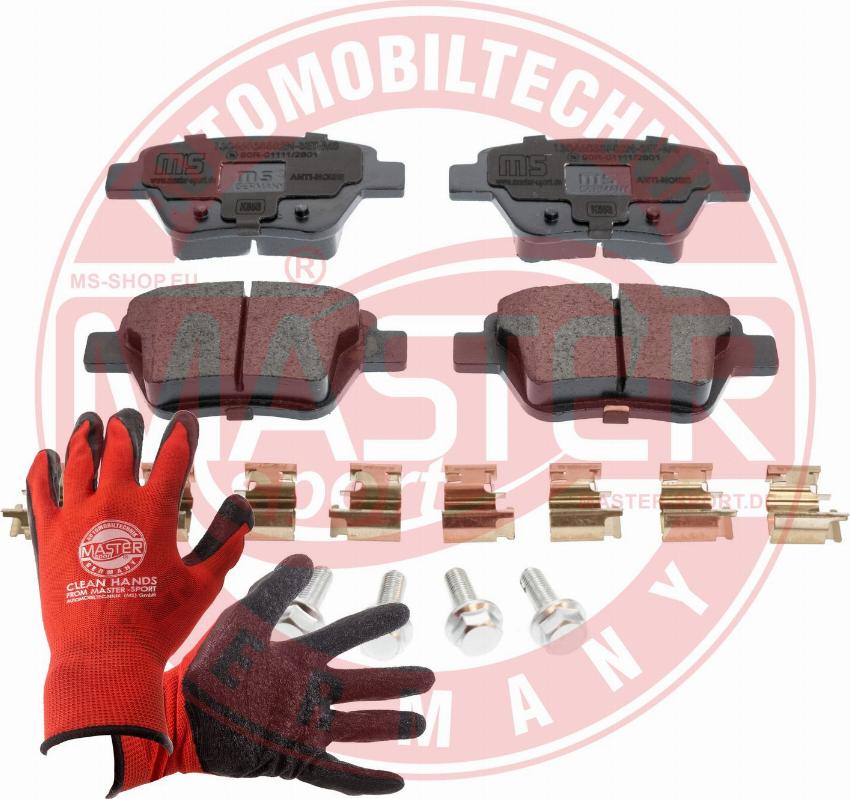 MASTER-SPORT 13046038582N-SET-MSP - Set placute frana,frana disc aaoparts.ro