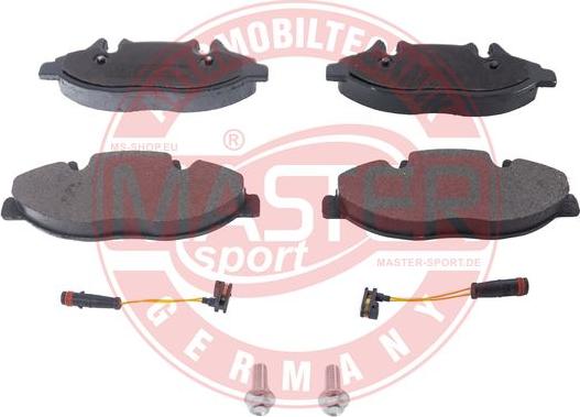 MASTER-SPORT GERMANY 13046038192N-SET-MS - Set placute frana,frana disc aaoparts.ro