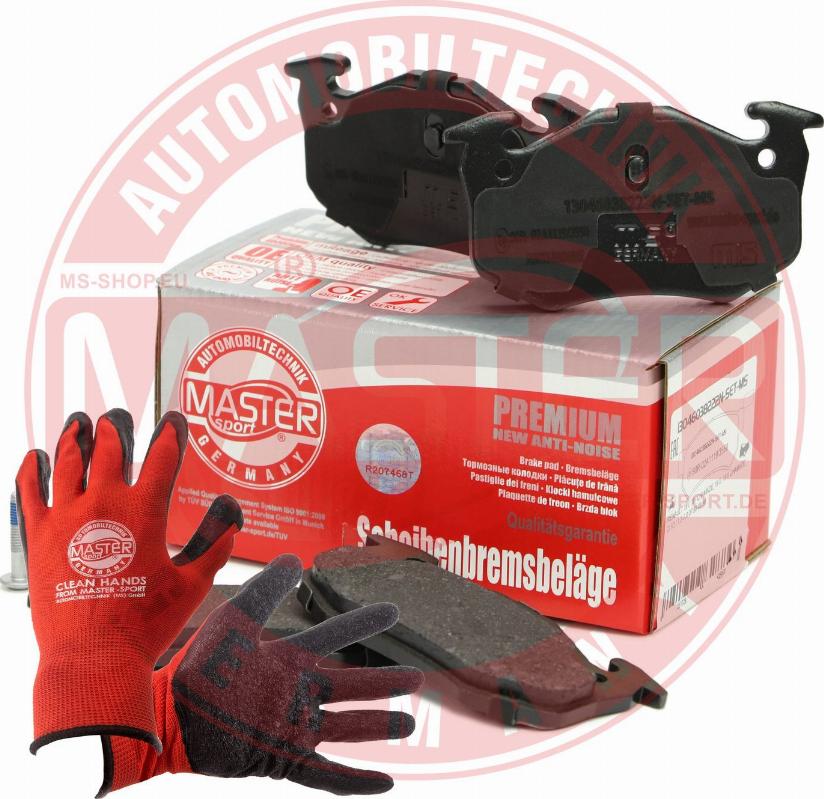 MASTER-SPORT 13046038222N-SET-MSP - Set placute frana,frana disc aaoparts.ro