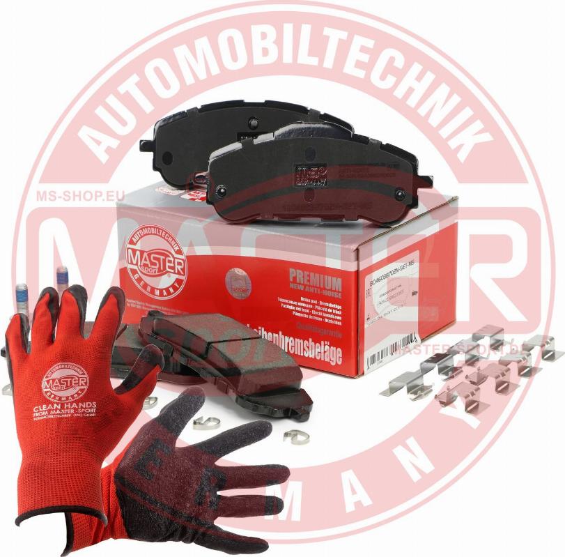 MASTER-SPORT 13046038702N-SET-MSP - Set placute frana,frana disc aaoparts.ro