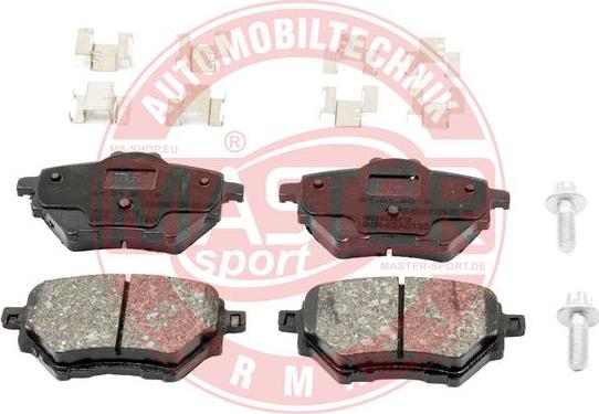 MASTER-SPORT 13046038712N-SET-MS - Set placute frana,frana disc aaoparts.ro