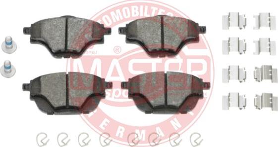 MASTER-SPORT 13046038722N-SET-MS - Set placute frana,frana disc aaoparts.ro