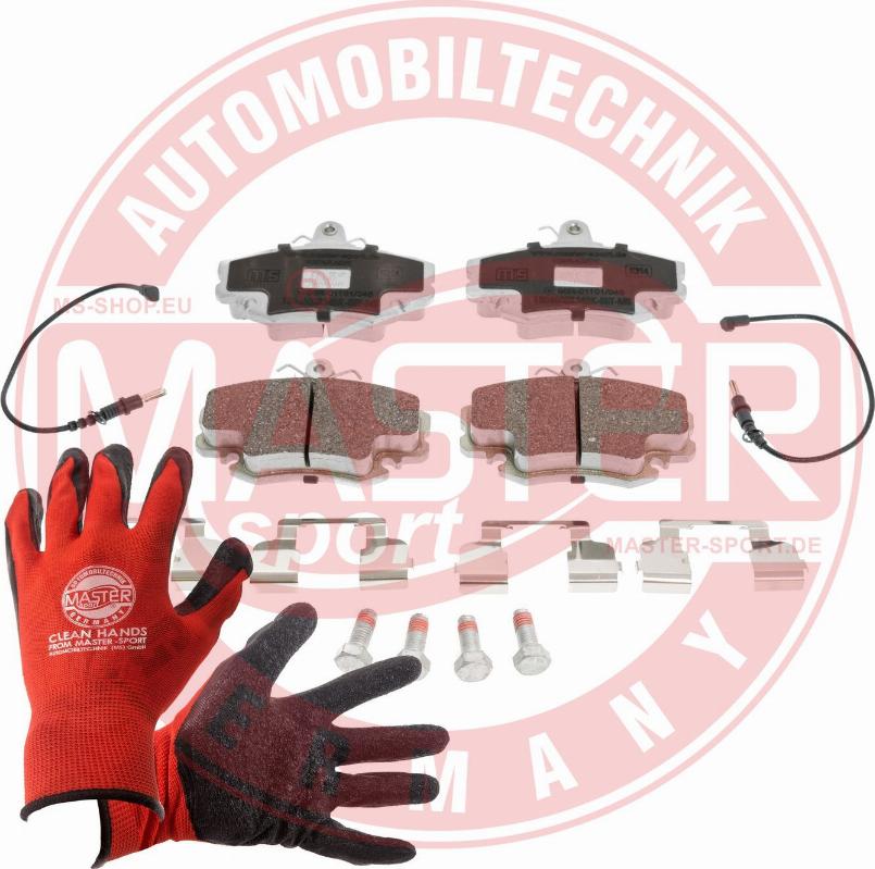 MASTER-SPORT 13046028342K-SET-MSP - Set placute frana,frana disc aaoparts.ro