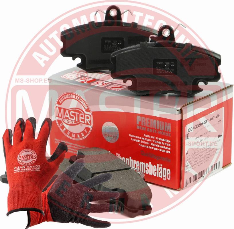 MASTER-SPORT 13046028342T-SET-MSP - Set placute frana,frana disc aaoparts.ro