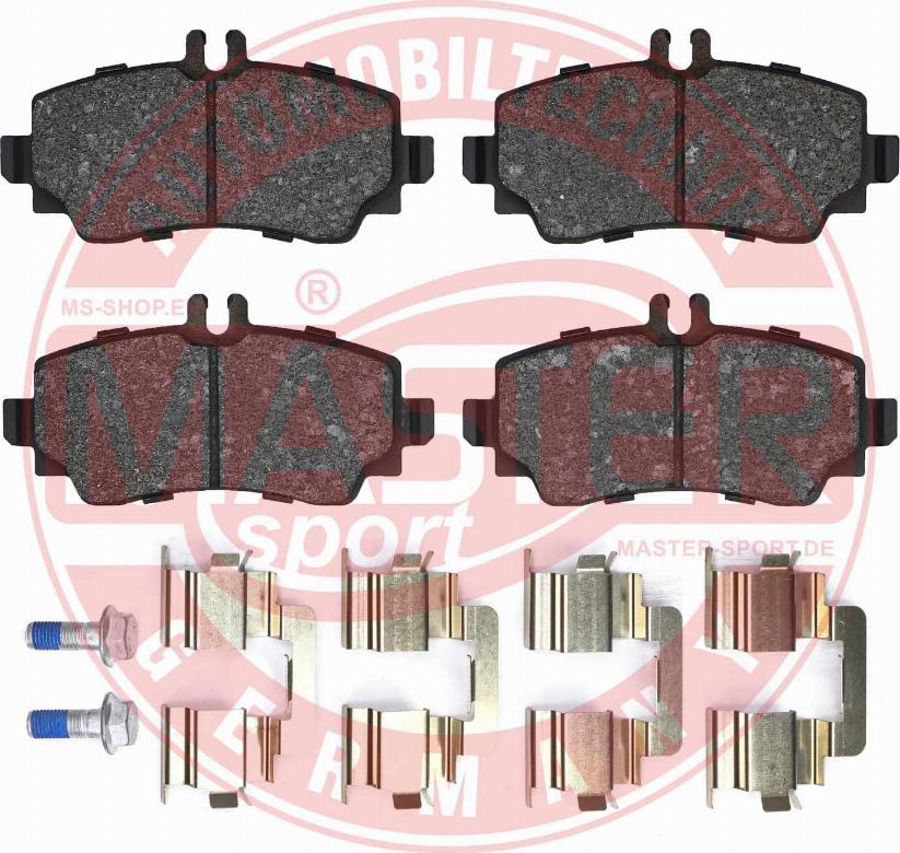 MASTER-SPORT GERMANY 13046028332N-SET-MS - Set placute frana,frana disc aaoparts.ro