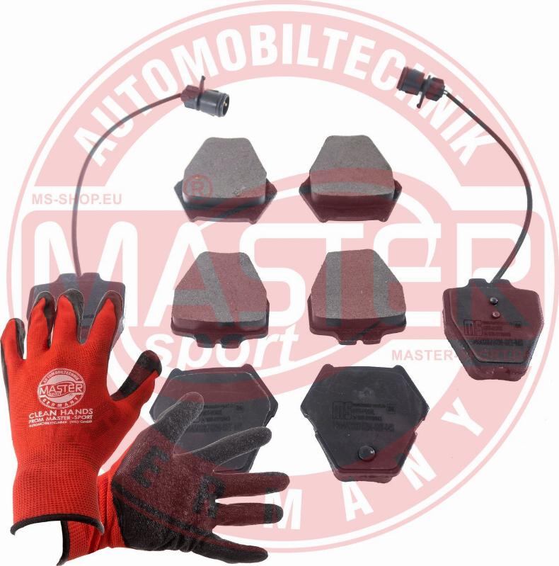 MASTER-SPORT 13046028762N-SET-MSP - Set placute frana,frana disc aaoparts.ro