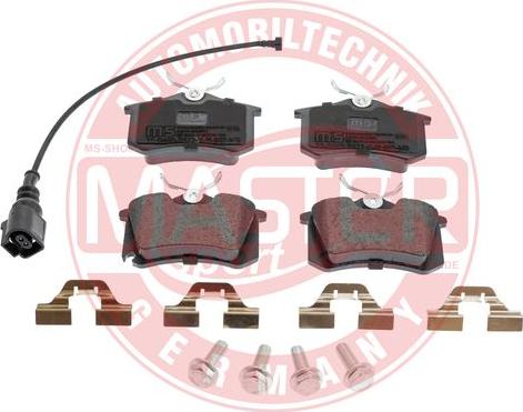 MASTER-SPORT GERMANY 13046028772N-SET-MS - Set placute frana,frana disc aaoparts.ro