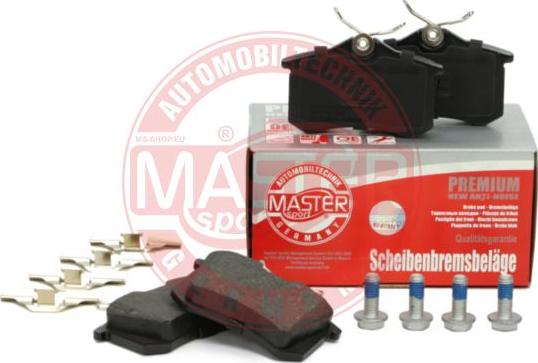 MASTER-SPORT GERMANY 13046027402N-SET-MS - Set placute frana,frana disc aaoparts.ro