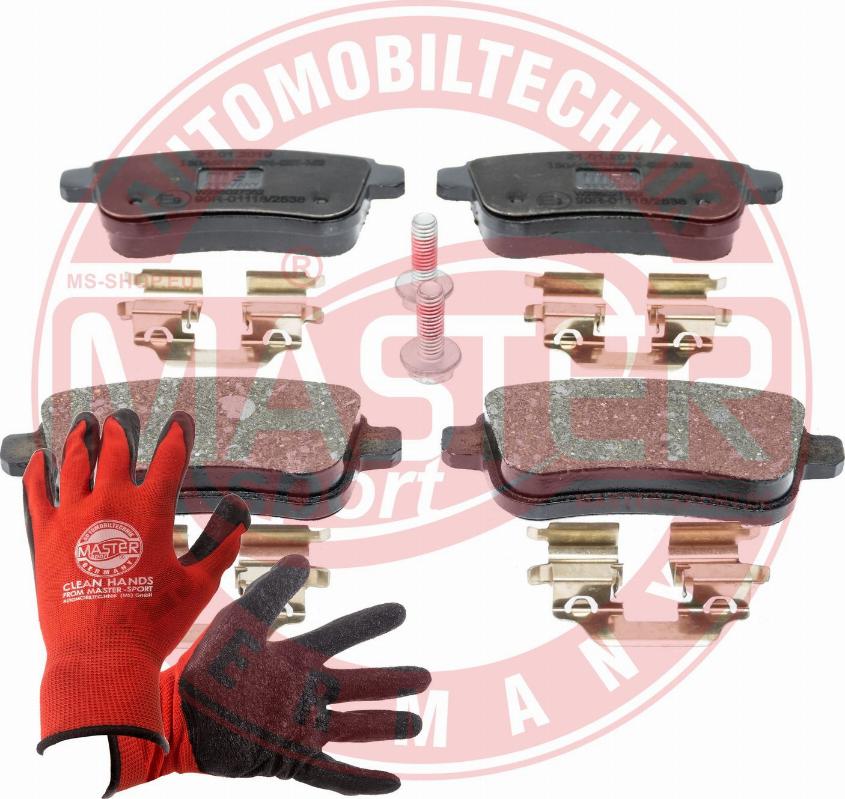 MASTER-SPORT 13046027562N-SET-MSP - Set placute frana,frana disc aaoparts.ro