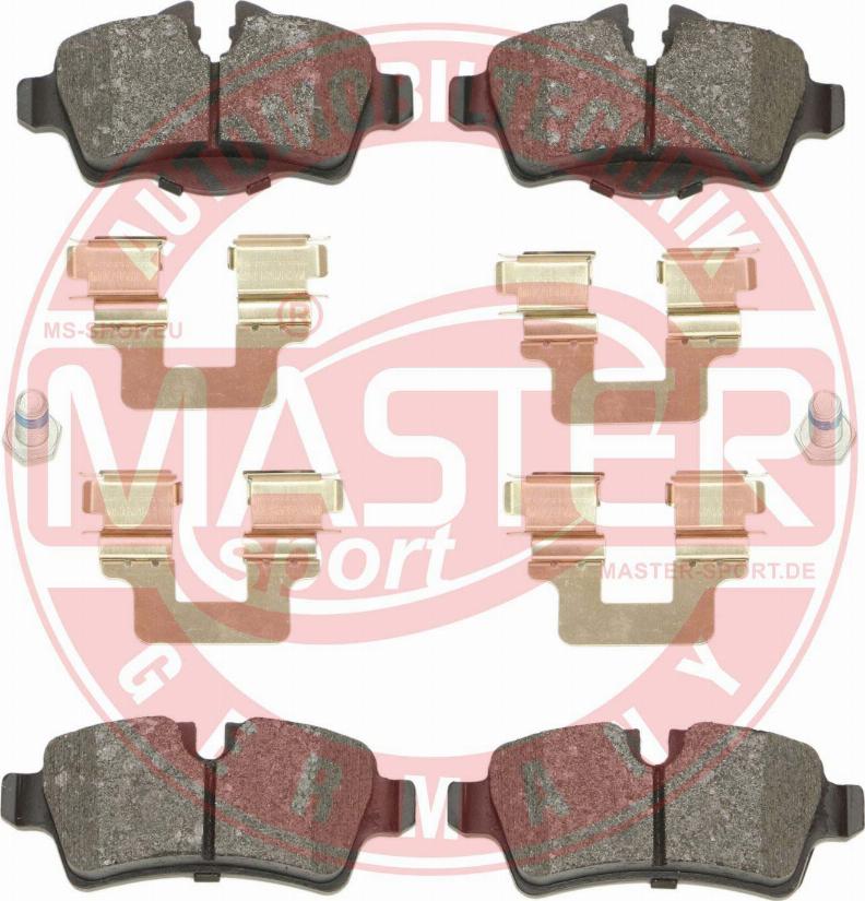 MASTER-SPORT 13046027142N-SET-MS - Set placute frana,frana disc aaoparts.ro
