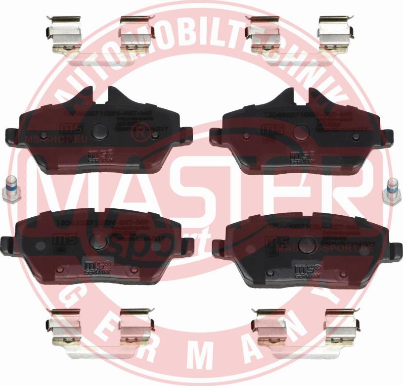 MASTER-SPORT GERMANY 13046027102N-SET-MS - Set placute frana,frana disc aaoparts.ro