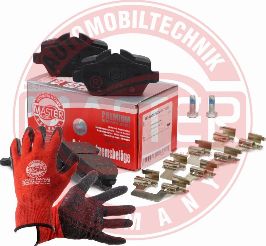 MASTER-SPORT 13046027132N-SET-MSP - Set placute frana,frana disc aaoparts.ro