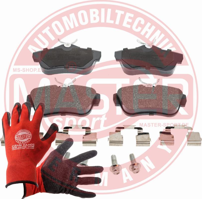 MASTER-SPORT 13046027392N-SET-MSP - Set placute frana,frana disc aaoparts.ro