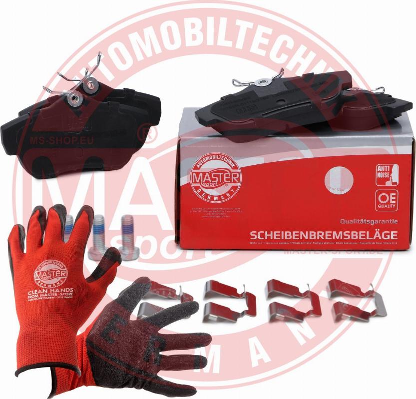 MASTER-SPORT 13046027392T-SET-MSP - Set placute frana,frana disc aaoparts.ro