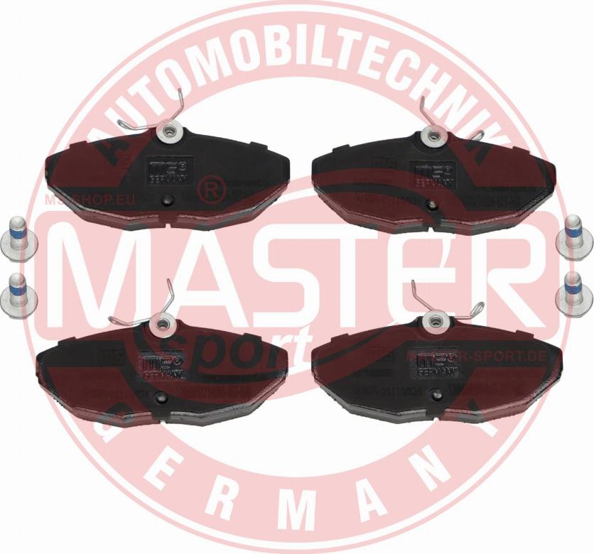 MASTER-SPORT GERMANY 13046027302N-SET-MS - Set placute frana,frana disc aaoparts.ro