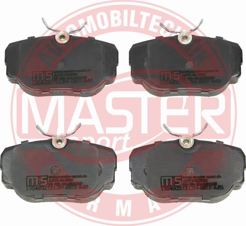 MASTER-SPORT GERMANY 13046027212N-SET-MS - Set placute frana,frana disc aaoparts.ro