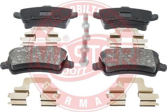 MASTER-SPORT 13046027222N-SET-MS - Set placute frana,frana disc aaoparts.ro