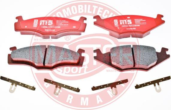 MASTER-SPORT 13046070592-SET-MS - Set placute frana,frana disc aaoparts.ro