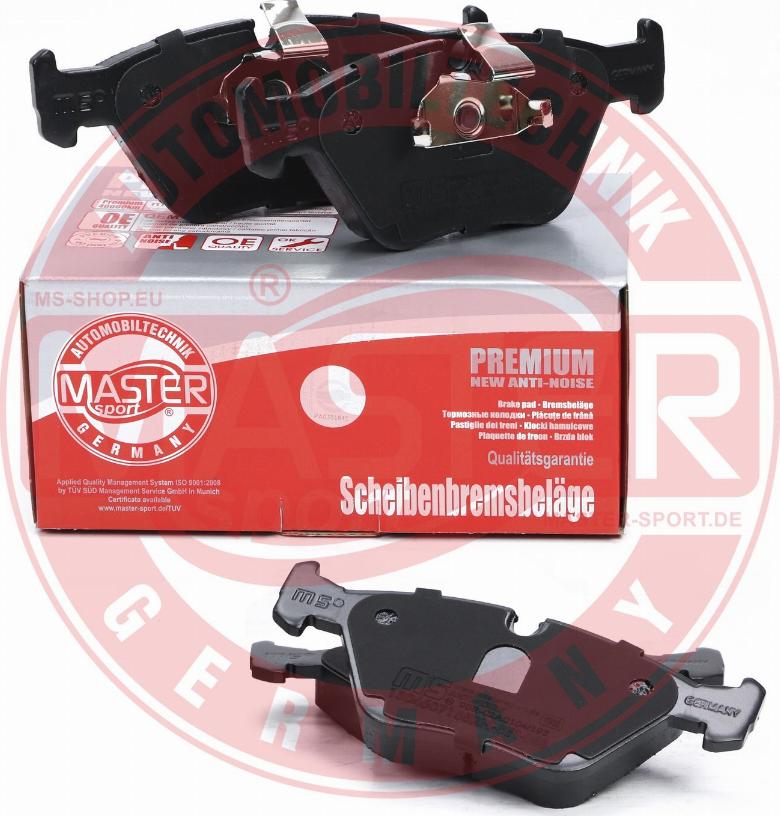 MASTER-SPORT GERMANY 13046071552N-SET-MS - Set placute frana,frana disc aaoparts.ro