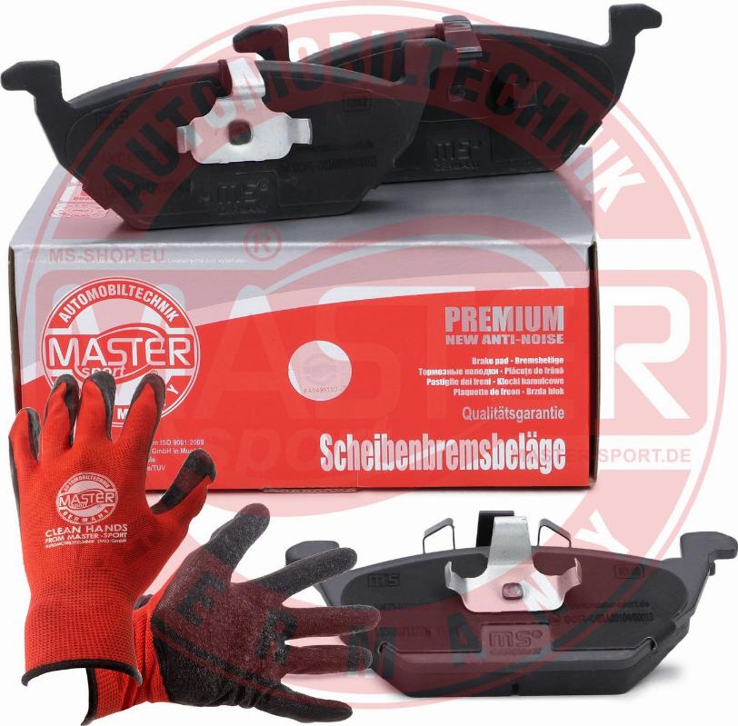 MASTER-SPORT 13046071172N-SET-MSP - Set placute frana,frana disc aaoparts.ro