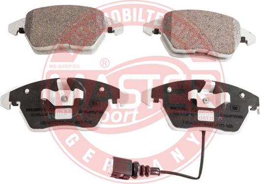 MASTER-SPORT 13046071842K-SET-MS - Set placute frana,frana disc aaoparts.ro