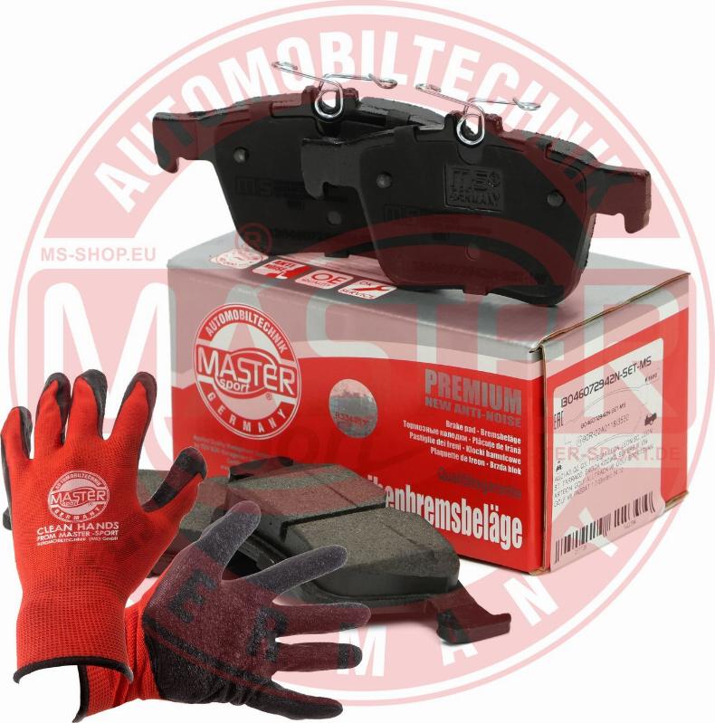 MASTER-SPORT 13046072942N-SET-MSP - Set placute frana,frana disc aaoparts.ro