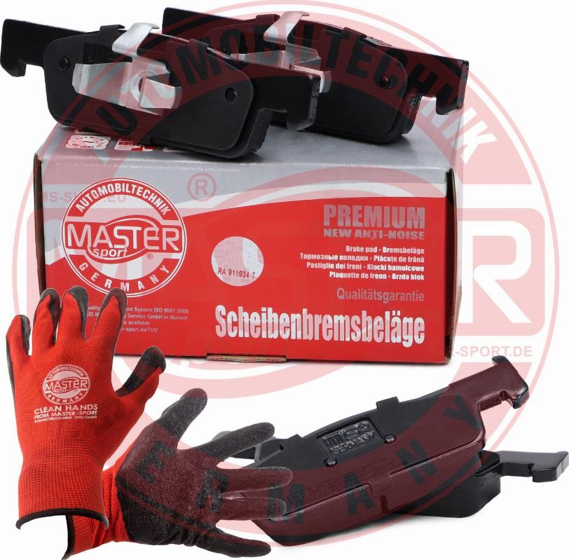 MASTER-SPORT 13046072982N-SET-MSP - Set placute frana,frana disc aaoparts.ro