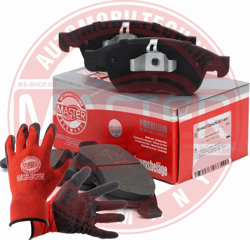 MASTER-SPORT 13046072662N-SET-MSP - Set placute frana,frana disc aaoparts.ro