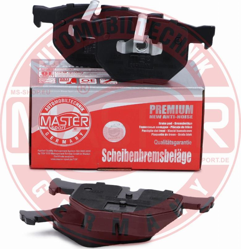 MASTER-SPORT GERMANY 13046072252N-SET-MS - Set placute frana,frana disc aaoparts.ro