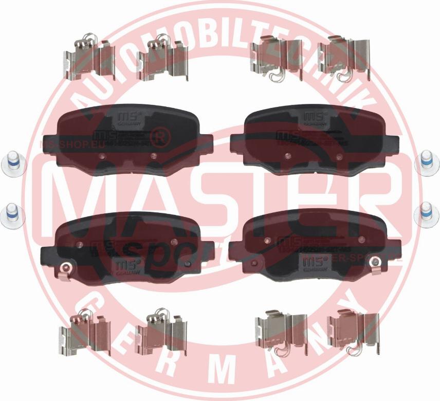 MASTER-SPORT GERMANY 13046149252N-SET-MS - Set placute frana,frana disc aaoparts.ro