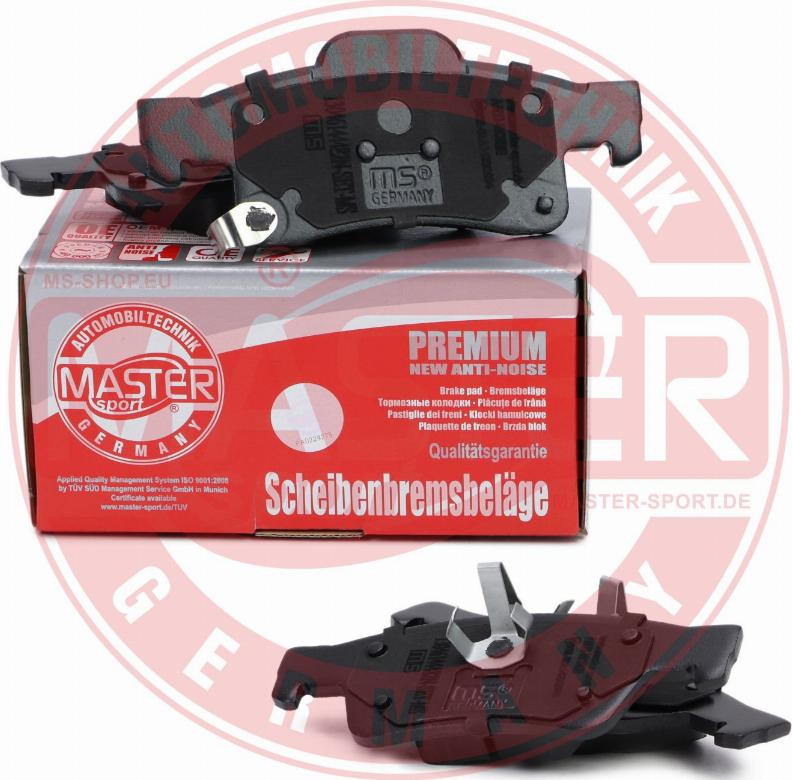 MASTER-SPORT GERMANY 13046144482N-SET-MS - Set placute frana,frana disc aaoparts.ro