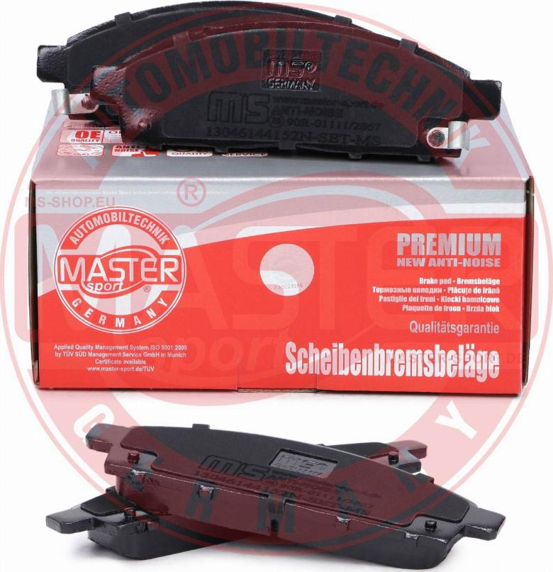 MASTER-SPORT GERMANY 13046144152N-SET-MS - Set placute frana,frana disc aaoparts.ro