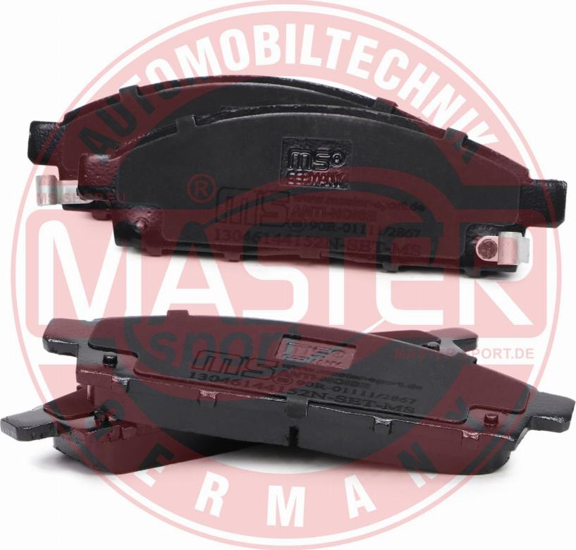 MASTER-SPORT GERMANY 13046144152N-SET-MS - Set placute frana,frana disc aaoparts.ro