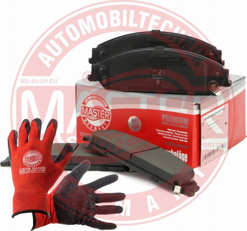 MASTER-SPORT 13046141342N-SET-MSP - Set placute frana,frana disc aaoparts.ro