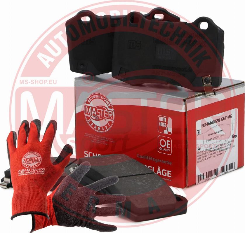 MASTER-SPORT 13046141712N-SET-MSP - Set placute frana,frana disc aaoparts.ro
