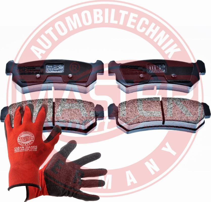 MASTER-SPORT 13046158642N-SET-MSP - Set placute frana,frana disc aaoparts.ro