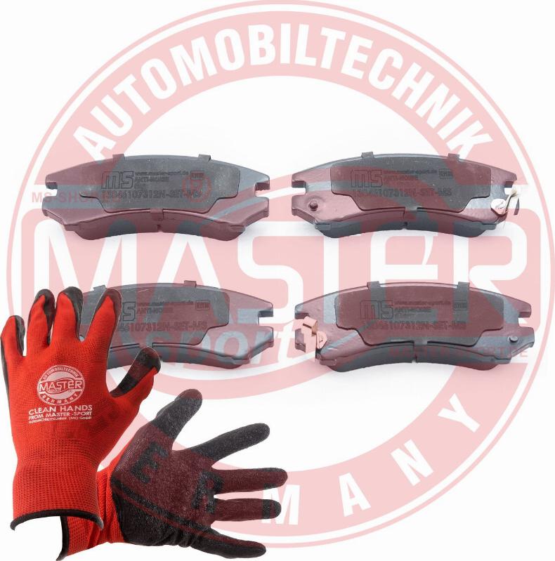 MASTER-SPORT 13046107312N-SET-MSP - Set placute frana,frana disc aaoparts.ro