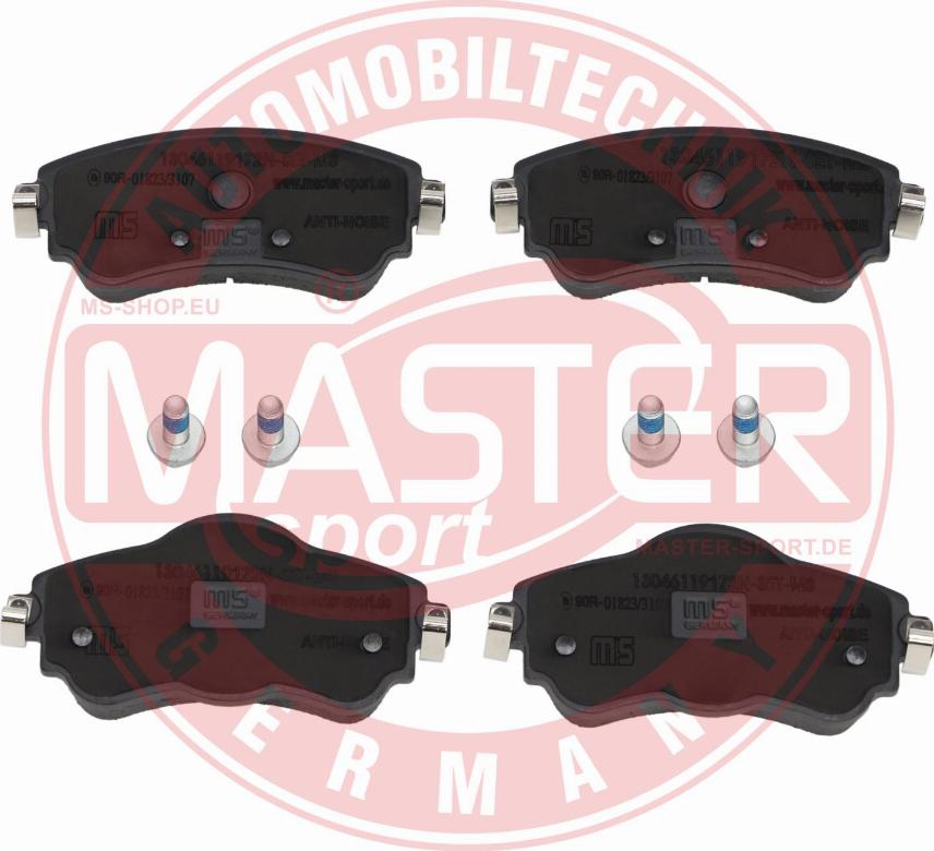 MASTER-SPORT GERMANY 13046119172N-SET-MS - Set placute frana,frana disc aaoparts.ro