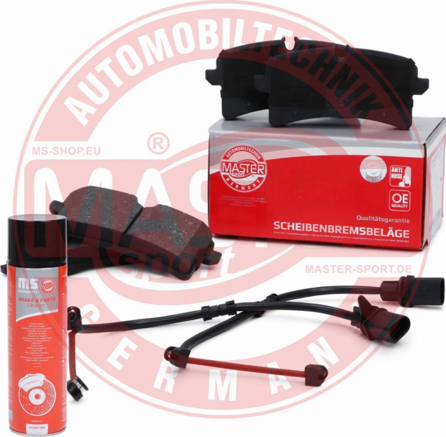 MASTER-SPORT 13046119892N-SET-MSP - Set placute frana,frana disc aaoparts.ro