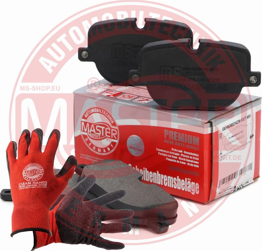 MASTER-SPORT 13046118242N-SET-MSP - Set placute frana,frana disc aaoparts.ro