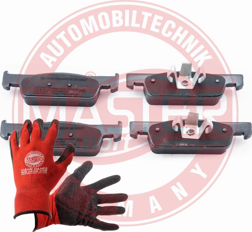 MASTER-SPORT 13046117182N-SET-MSP - Set placute frana,frana disc aaoparts.ro