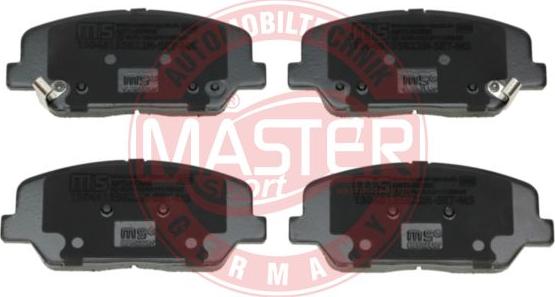 MASTER-SPORT GERMANY 13046135822N-SET-MS - Set placute frana,frana disc aaoparts.ro