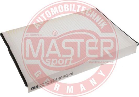 MASTER-SPORT GERMANY 3054-IF-PCS-MS - Filtru, aer habitaclu aaoparts.ro