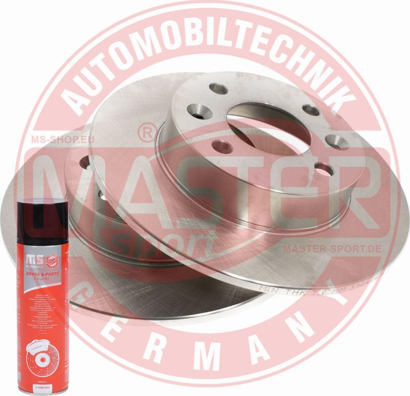 MASTER-SPORT 24010801041-SET-MSP - Disc frana aaoparts.ro