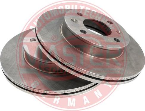 MASTER-SPORT GERMANY 24011901151-SET-MS - Disc frana aaoparts.ro