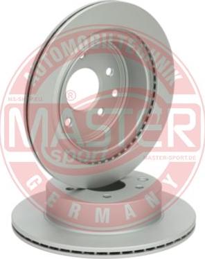 MASTER-SPORT GERMANY 24011601191-SET-MS - Disc frana aaoparts.ro