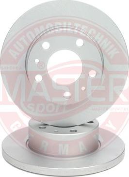 MASTER-SPORT GERMANY 24011601291-SET-MS - Disc frana aaoparts.ro