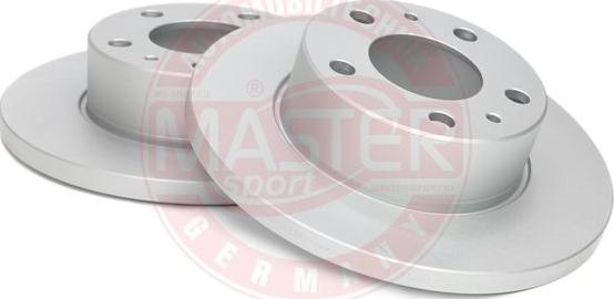 MASTER-SPORT GERMANY 24011601291-SET-MS - Disc frana aaoparts.ro