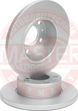 MASTER-SPORT GERMANY 24011601291-SET-MS - Disc frana aaoparts.ro